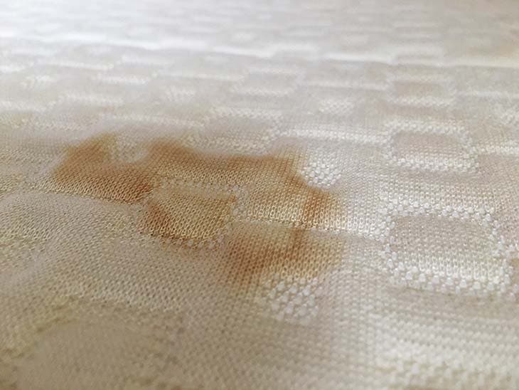 Stained mattress – source: spm