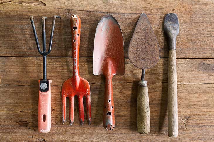 outils de jardinnage