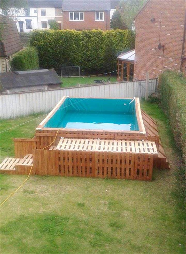 piscine en bois