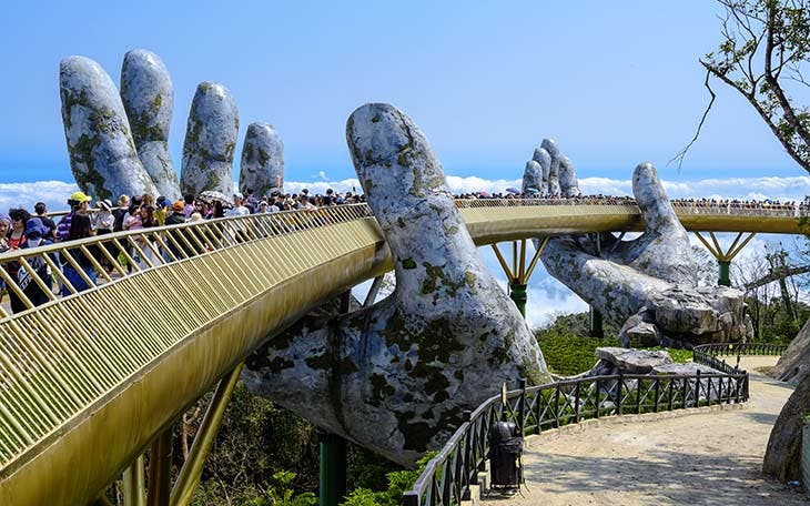 pont d'or de Da Nang2