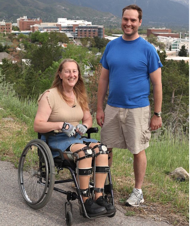 cette femme veut être paralysée en permanence