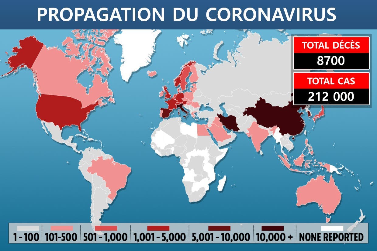 Un mari infidèle attrape le coronavirus en allant voir sa maîtresse