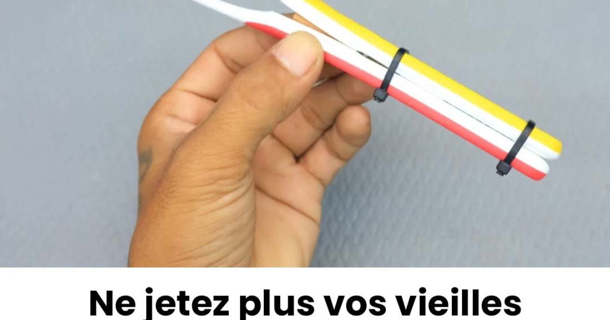 Réutilisez vos vieilles brosses à dents de ces façons