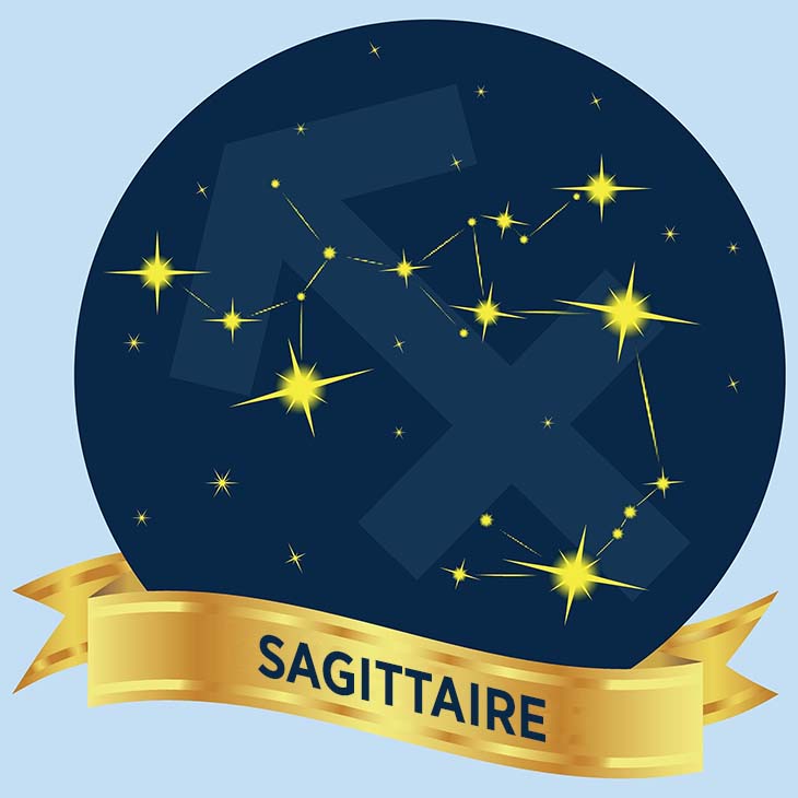 Le signe du sagittaire - source : spm