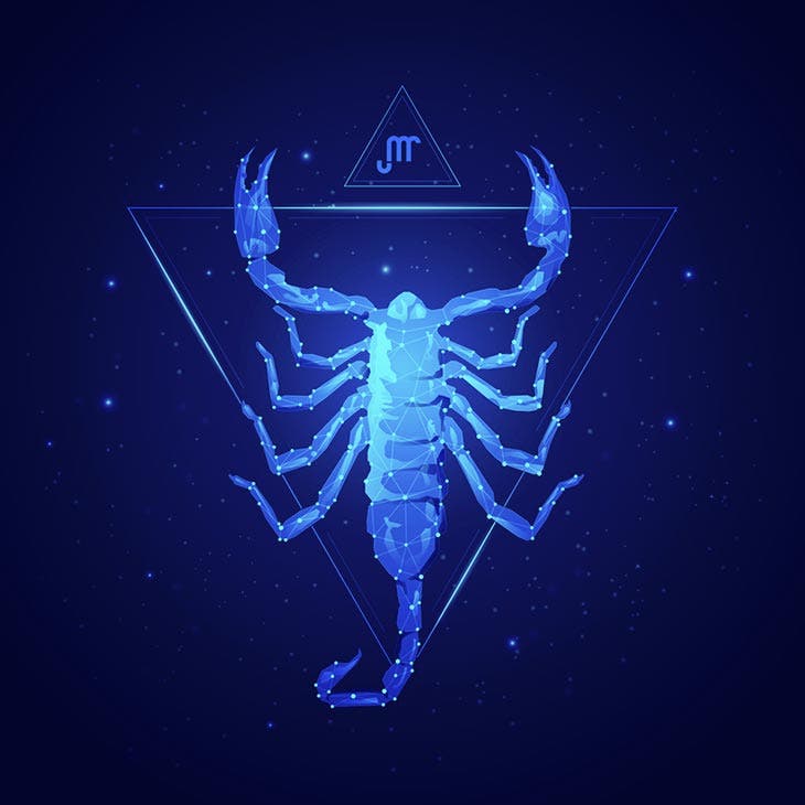 Signe du zodiaque scorpion. source : spm