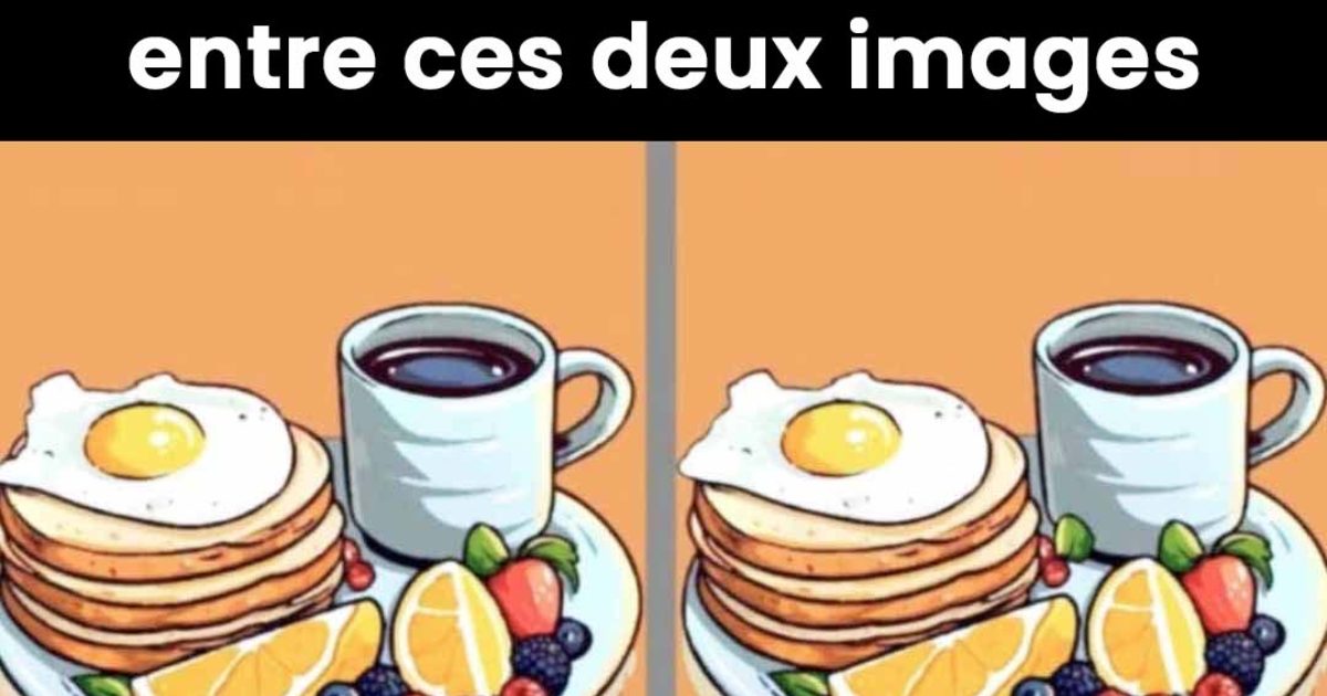 Seules les personnes ayant une excellente vue pourront trouver les 3 différences entre ces deux images en moins de 11 secondes