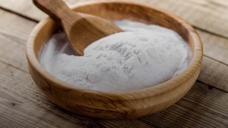 Fine poudre de bicarbonate de soude – source : spm