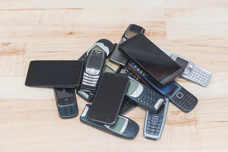 Ancien téléphones 