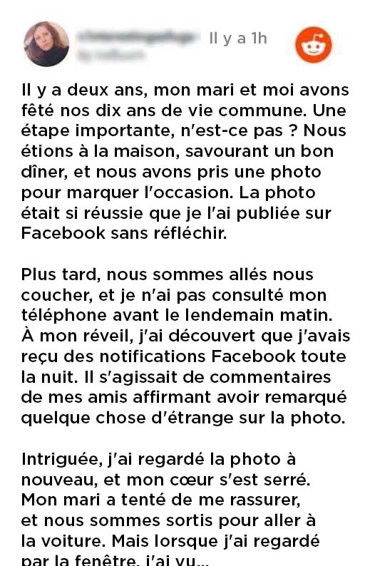 Un couple heureux partage une photo de son 10e anniversaire en ligne et est rapidement inondé d'appels inquiets