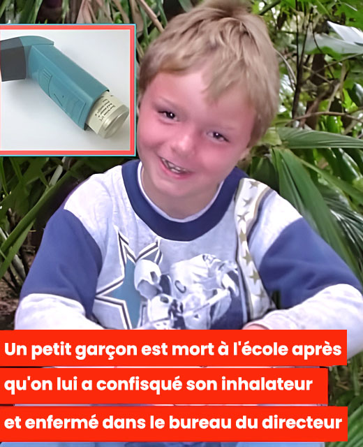 Un petit garçon est mort à l'école après qu'on lui a confisqué son inhalateur