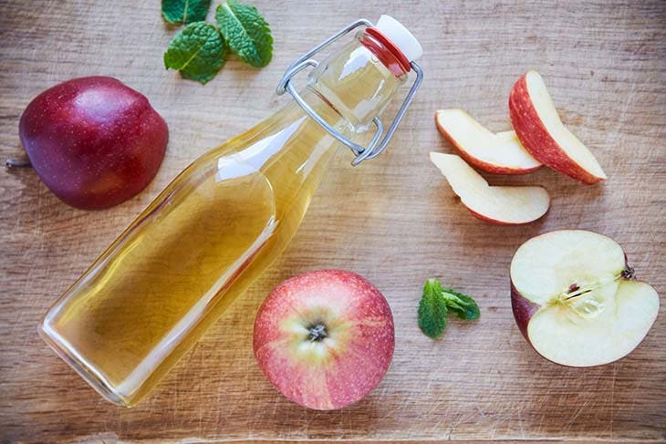 Vinaigre de cidre de pomme – source : spm