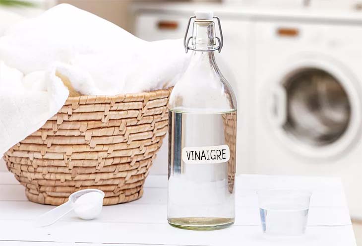 vinaigre linge